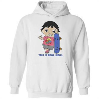 Ryans World Skater Ryan Little Boys Juvenile Kids Hoodie | Favorety CA