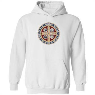 The Saint Benedict Medal Catholic Hoodie | Favorety CA