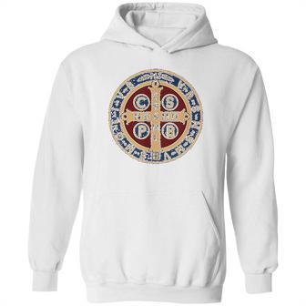 The Saint Benedict Medal Catholic Hoodie | Favorety UK