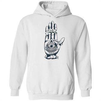 All Seeing Eye Conspiracy Theory Retro Hoodie | Favorety CA