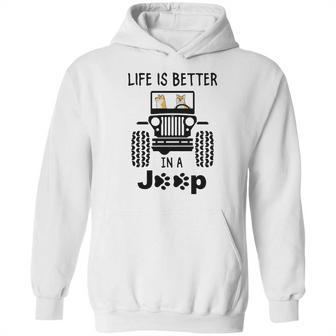 Shiba Inu Life Is Better In A Jeep Hoodie | Favorety DE