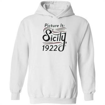 Sicily 1922 Television Funny Retro 80S Graphic Hoodie | Favorety