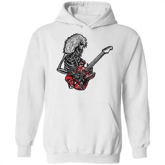 Skeleton Rock Eddie Van Halen Hoodie | Favorety UK