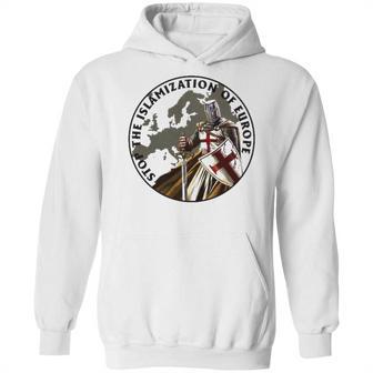 Stop The Islamization Of Europe - Knight Templar Hoodie | Favorety