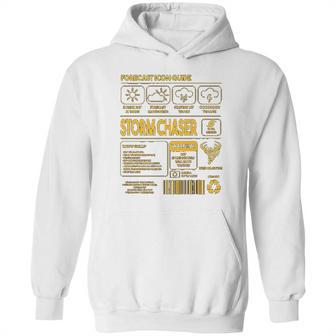 Storm Chaser Funny Facts For Tornado Hunters Hoodie | Favorety