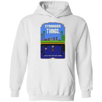 Stranger Things Mario Bros 2 Pixel Art Mashup T-Shirt Hoodie | Favorety CA