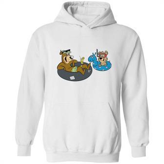 Swimming Yogi Bear Hoodie | Favorety UK