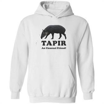 Tapir An Unusual Friend Hoodie | Favorety