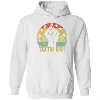 Tax The Rich Vintage Hoodie | Favorety