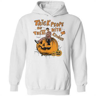 Trick Or Treat People With Kindness Halloween Hoodie | Favorety