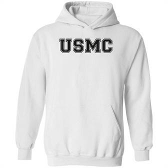 Usmc Athletic Marines In Military Green Hoodie | Favorety