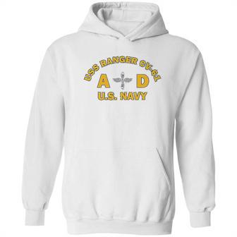 Uss Ranger Cv-61 Rate Ad Aviation Machinist Mate Hoodie | Favorety UK