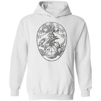 Vintage Alchemy Symbol Rebis Hoodie | Favorety CA