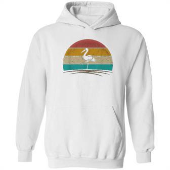 Vintage Heron Bird Hoodie | Favorety UK