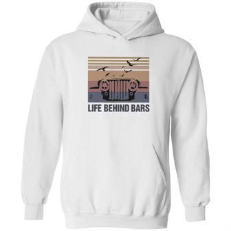 Vintage Jeep Life Behind Bars Shirt Hoodie | Favorety