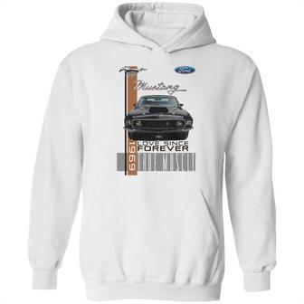 Vintage Mustang Ford 1969 Love Since Forever Hoodie | Favorety CA