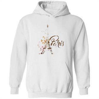 Vintage Paris I Love Travel Wanderlust Eiffel Tower Hoodie | Favorety DE