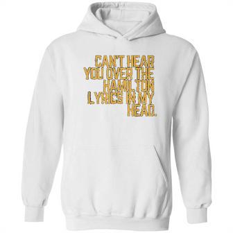 Vintage Historic Hamilton Quote Hoodie | Favorety UK