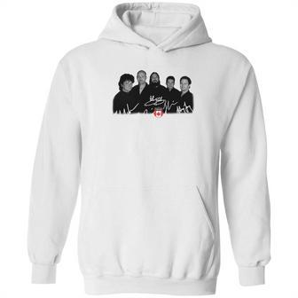 Vintage The Tragically Hip Mono Picture Hoodie | Favorety AU