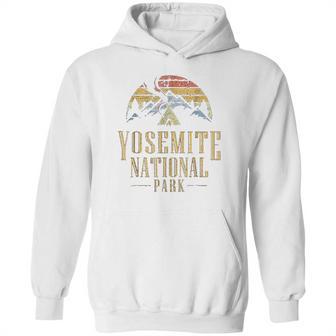 Vintage Yosemite National Park Campfire Hoodie | Favorety UK