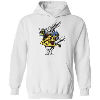 White Rabbit Alice In Wonderland Hoodie | Favorety CA