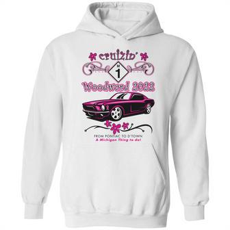 Woodward Avenue Cruise 2022 M1 Pink Style Hoodie | Favorety DE