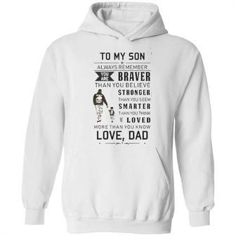 Word For Son Back Print New Style Hoodie | Favorety CA