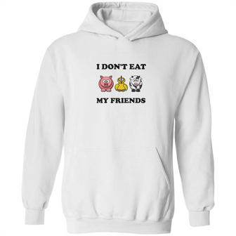 Yo No Como Mis Amigos Veganos Hoodie | Favorety DE