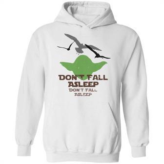 Yoda Seagulls Dont Fall Asleep Shirt Hoodie | Favorety UK