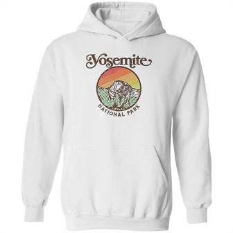 Yosemite National Park Vintage Style Retro 80S Hoodie | Favorety AU