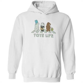 Zomsun We Bare Bears Tote Life Ice Bear Hoodie | Favorety AU