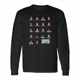 11 Dunder Mifflin Rolecall Funny T-Shirt Long Sleeve T-Shirt | Favorety AU