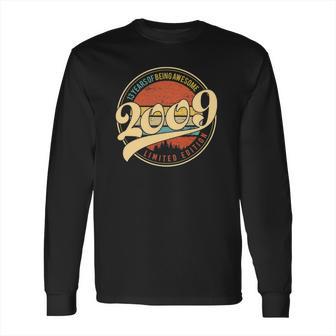 13 Years Old Bday Vintage 2009 Limited Edition 13Th Birthday Long Sleeve T-Shirt | Favorety AU