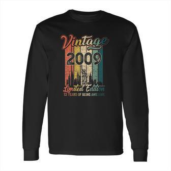 13 Years Old Birthday Gifts Vintage 2009 Limited Edition Long Sleeve T-Shirt | Favorety DE