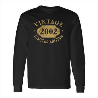 19 Years Old 19Th Birthday Gift Limited 2002 Ver2 Long Sleeve T-Shirt | Favorety CA