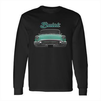 1955 Buick Two Side Green Long Sleeve T-Shirt | Favorety UK