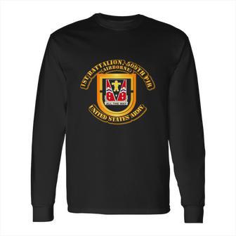 1St Battalion 509Th Parachute Infantry Regiment Long Sleeve T-Shirt | Favorety UK