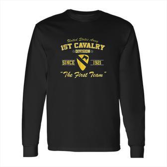 1St Cavalry Division Long Sleeve T-Shirt | Favorety