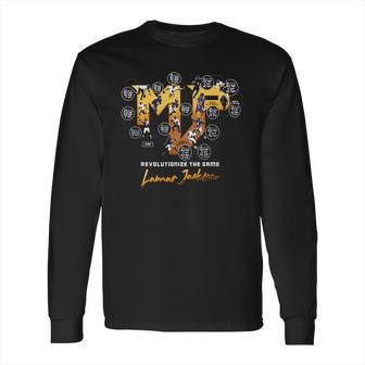 2019 Mvp Revolutionize The Game Lamar Jackson Shirt Long Sleeve T-Shirt | Favorety CA