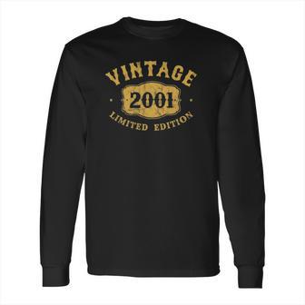 21 Years Old 21St Birthday Vintage Born In 2001 Ver2 Long Sleeve T-Shirt | Favorety UK