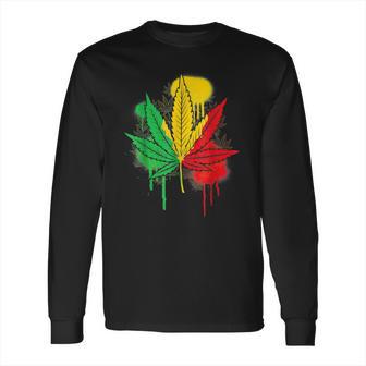 420 Day Marijuana Weed Cannabis Leaf Long Sleeve T-Shirt | Favorety UK