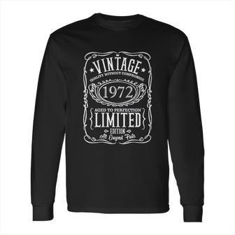 49Th Birthday Gift Vintage 1972 49 Years Old Long Sleeve T-Shirt | Favorety CA