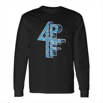 4Pf Four Pockets Full Blue Long Sleeve T-Shirt | Favorety AU