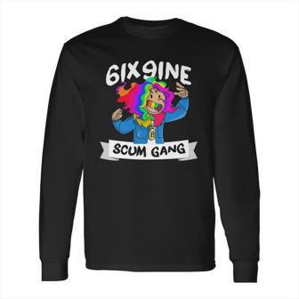 6Ix9ine Cartoon Long Sleeve T-Shirt | Favorety CA