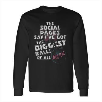 Ac Dc Big Balls Long Sleeve T-Shirt | Favorety DE