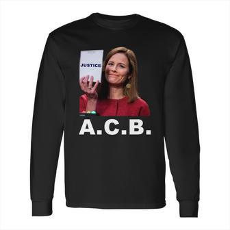 ACB Justice Notepad Amy Barrett Long Sleeve T-Shirt | Favorety DE