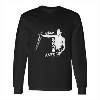 Adam And The Ants Mono Art Long Sleeve T-Shirt | Favorety DE