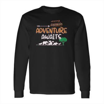 Adventure Awaits Travel Into The Wild Animal Kingdom Safari Long Sleeve T-Shirt | Favorety DE