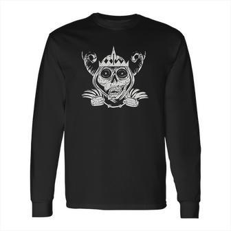 Adventure Time Skull Face Cartoon Network Long Sleeve T-Shirt | Favorety