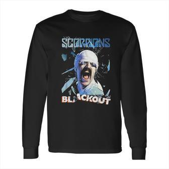 Ae Designs Scorpions Blackout Album Black Long Sleeve T-Shirt | Favorety UK